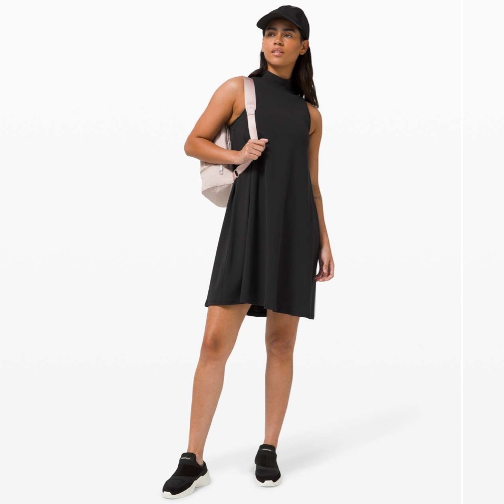 Lululemon Athletica All Aligned A-line Black Dress